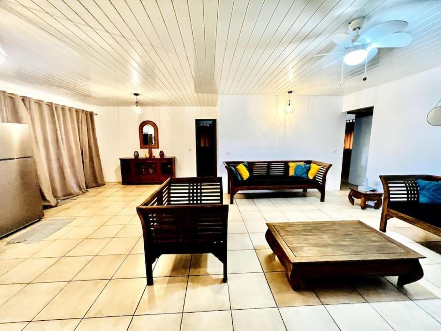 Kahai Lodge Maison Tout Confort Et Spacieuse A بورا بورا المظهر الخارجي الصورة